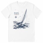 White Sailing T-Shirt