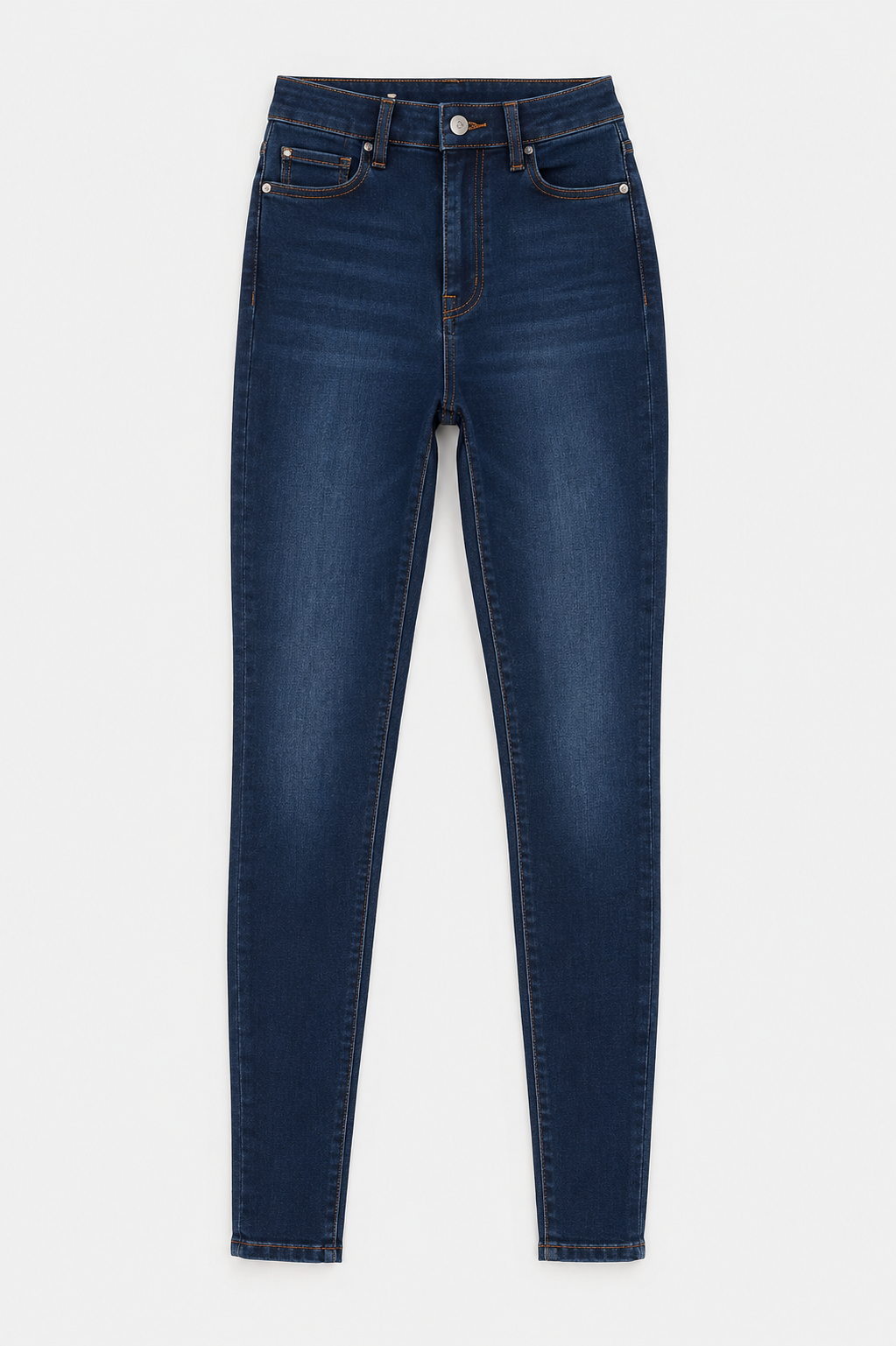 Women's High-Waist Skinny Stretch Jeans - Image 3
