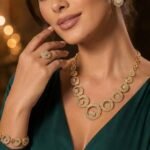 Circular Motif Necklace Set