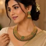Emerald Bloom Heritage Necklace Set