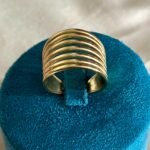 Golden Harmony Band Ring