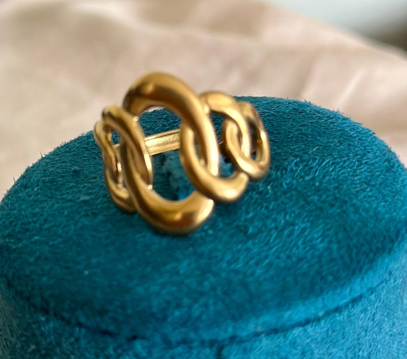 Golden Orbit Ring - Image 2