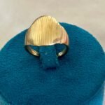 Golden Ridge Signet Ring