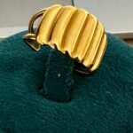 Golden Shell Cuff Ring