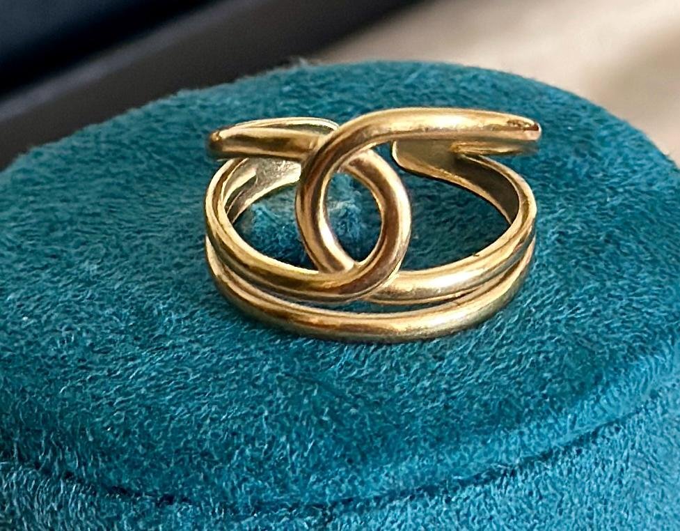 Golden Spiral Ring