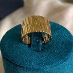 Golden Woodland Cuff Ring