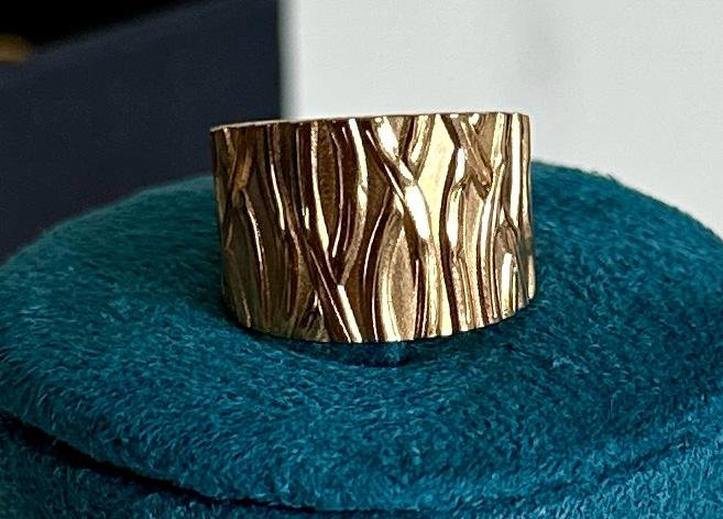Golden Woodland Cuff Ring - Image 2