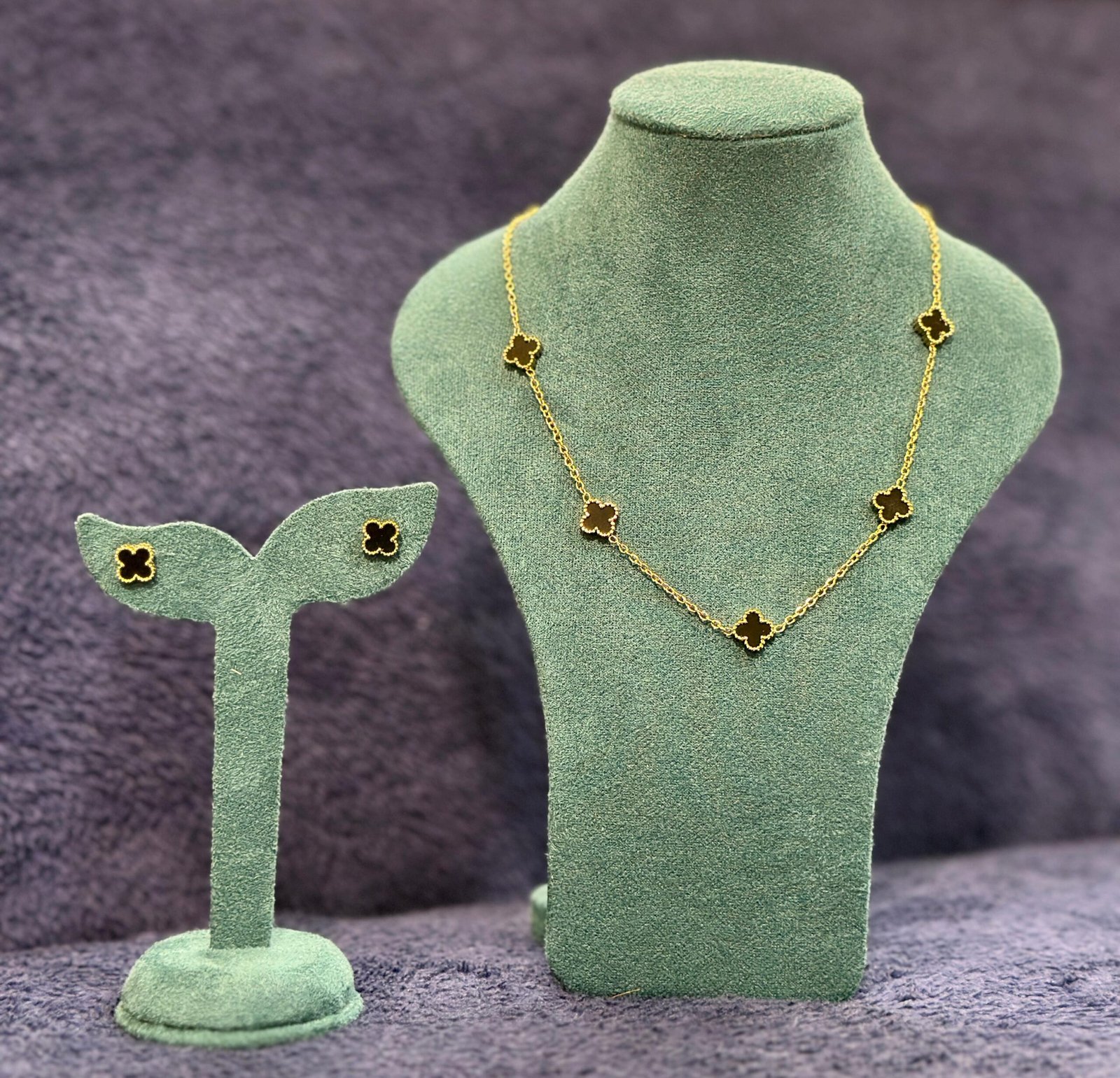 Lucky Clover Elegance Jewelry Set - Image 4