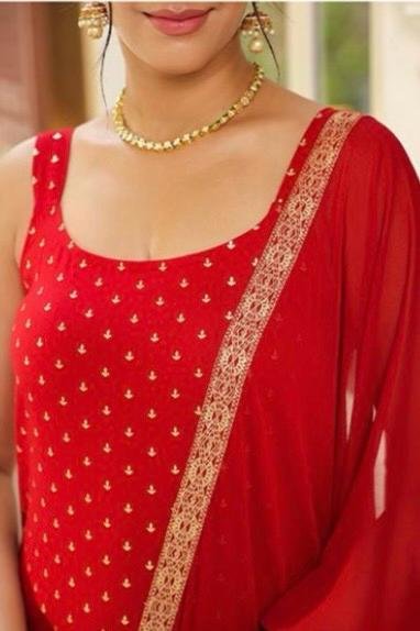 Rayon Foil Printed Straight -Cut Three Piece Kurta Set - Image 11