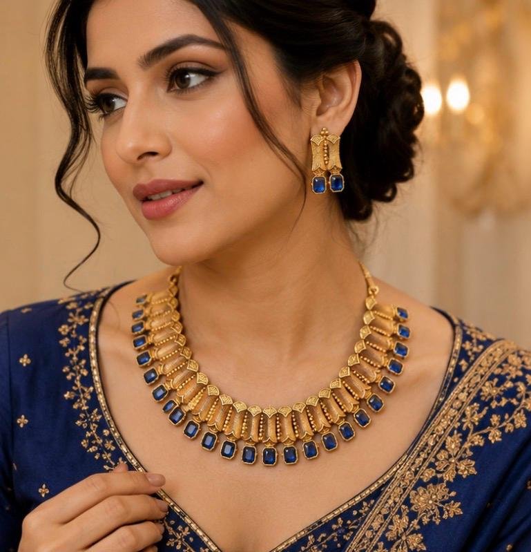 Royal Sapphire Heritage Jewelry Set