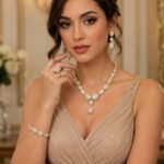 Royal Teardrop Crystal Jewelry Set