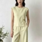 Women's Minimalist Two-Piece Co-Ord Set