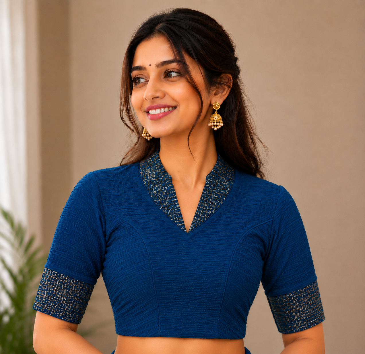 Ready To Wear Stretchable Blouses - Image 3