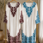 Soft Crepe Hand-Embroidered Chikankari Kurta