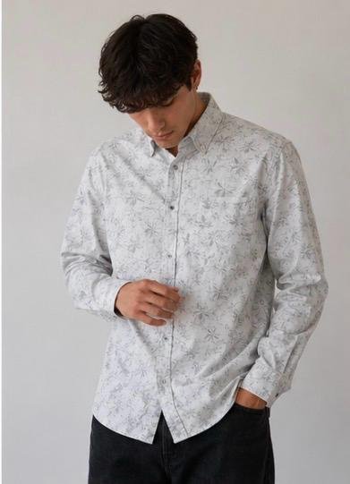 Floral Print Long Sleeve Shirt - Image 9