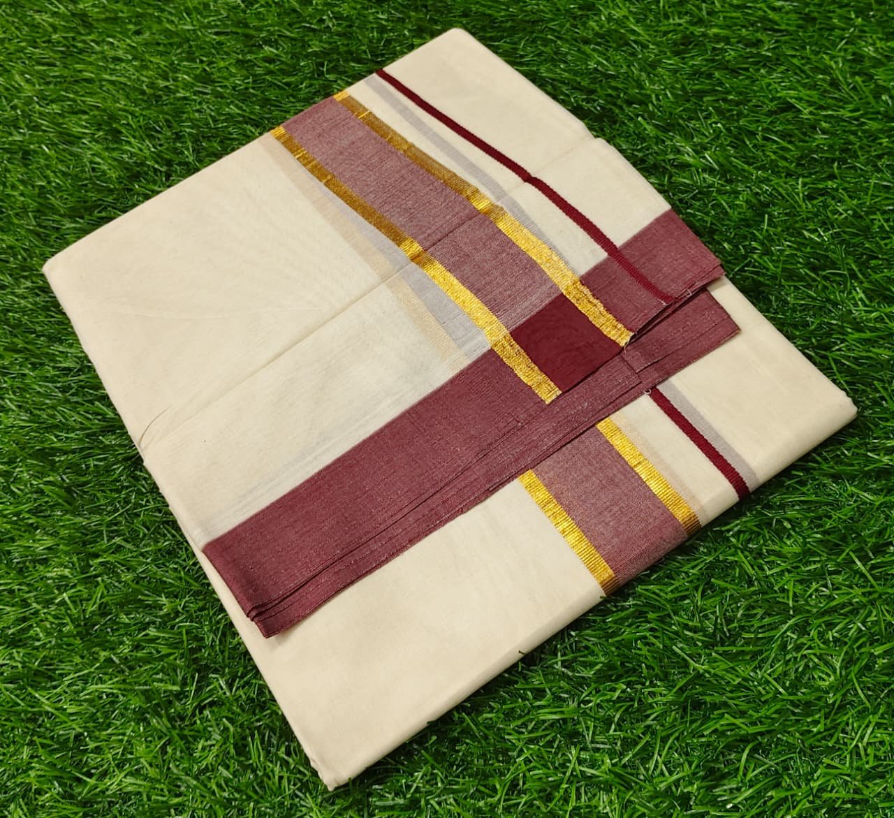 Kerala Double Dhotis - Image 5