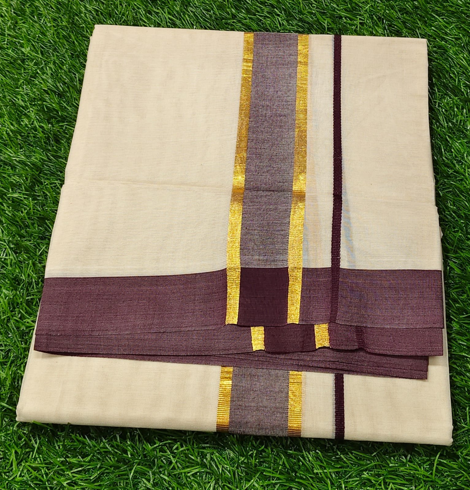 Kerala Double Dhotis - Image 2