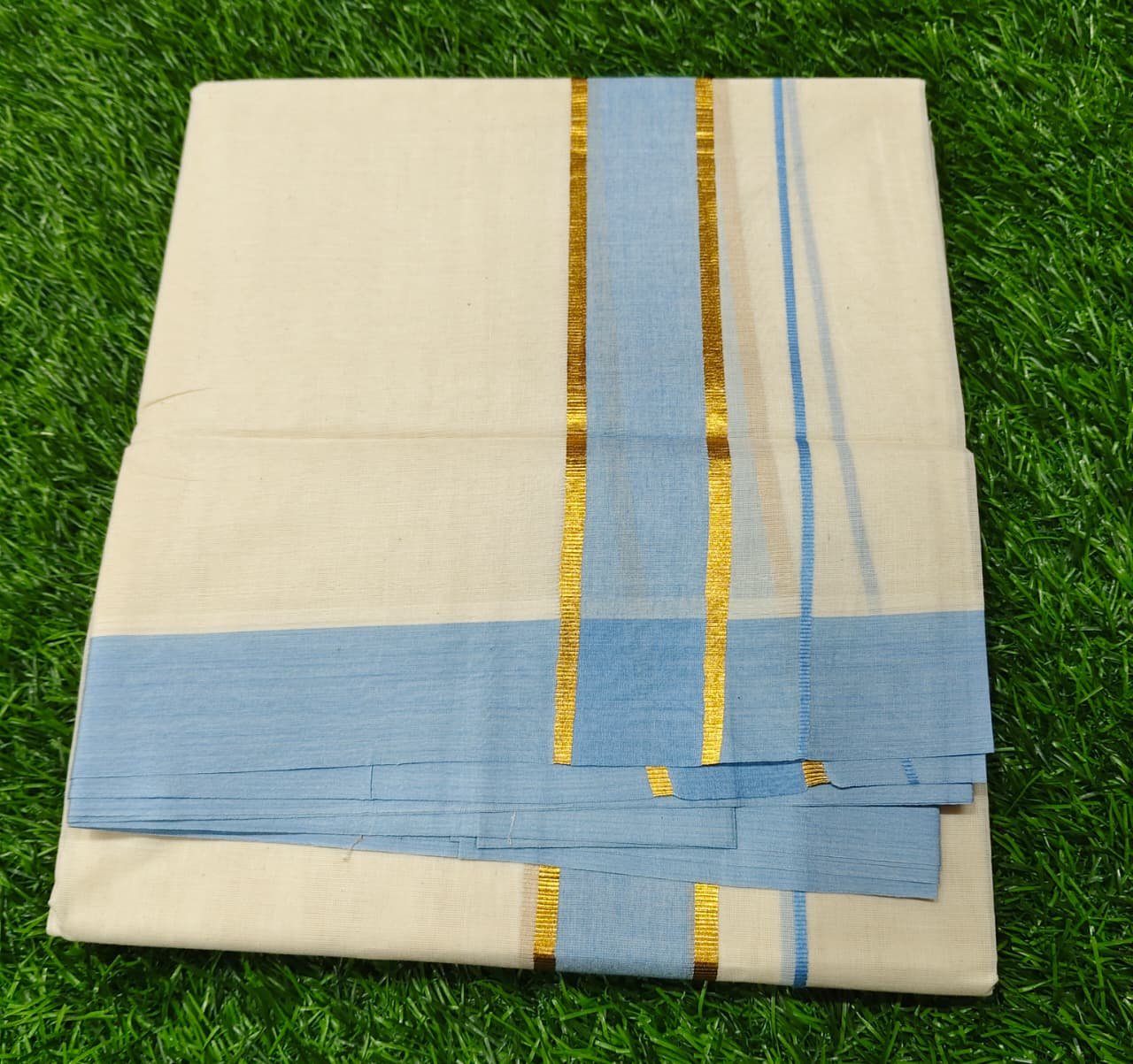 Kerala Double Dhotis - Image 10