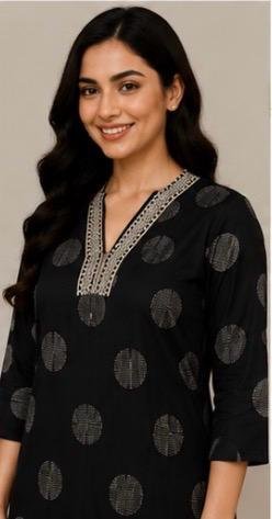Polka Kurthi Set - Image 3