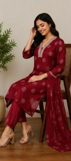 Polka Kurthi Set - Image 5