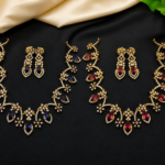 Royal Bloom Diamond Necklace Set
