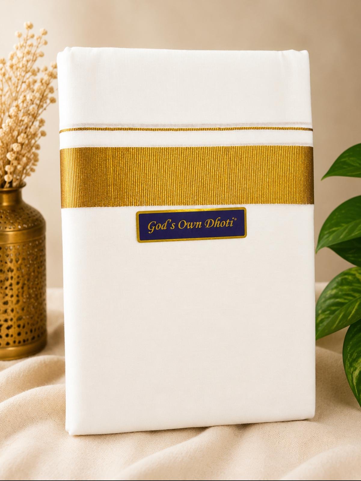 ✨ Premium Cotton Men’s Dhoti ✨ - Image 3