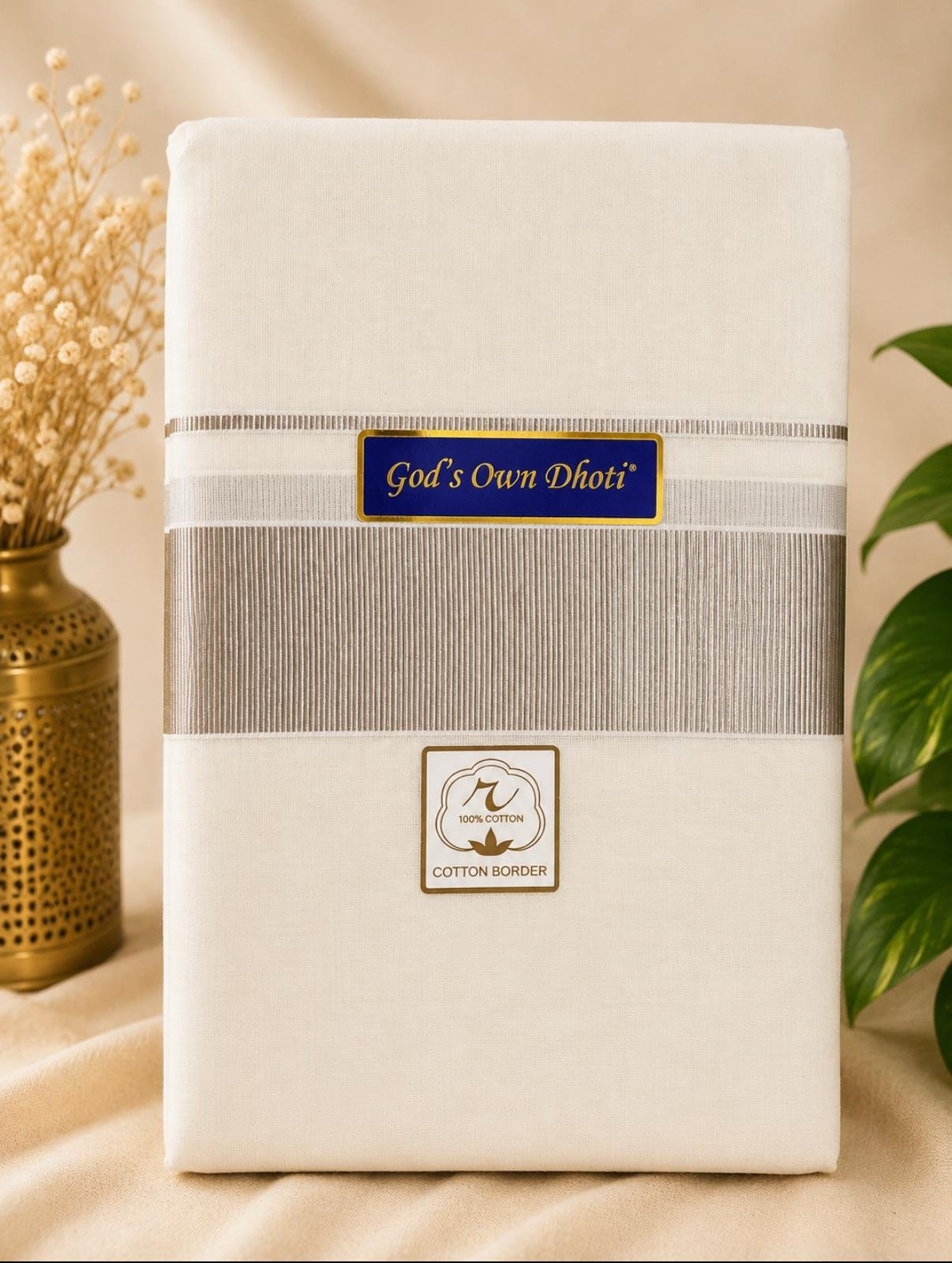 ✨ Premium Cotton Men’s Dhoti ✨ - Image 4