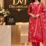 Gulnaar Vertical Silk Salwar Suit