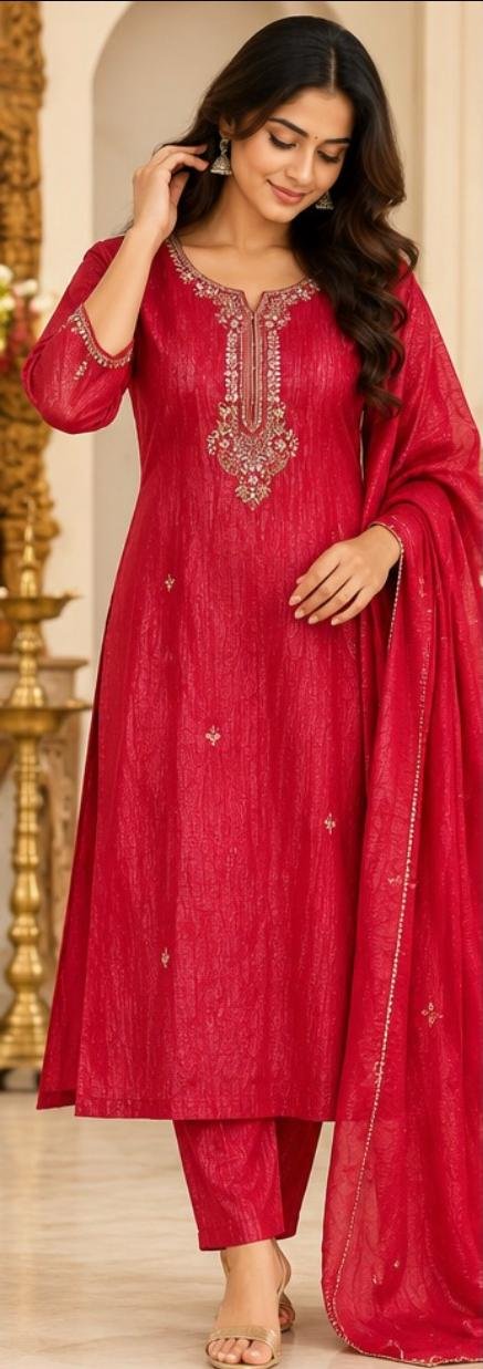 ❤️ Elegant Shimmer Salwar Suit