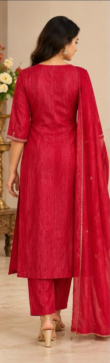 ❤️ Elegant Shimmer Salwar Suit - Image 3